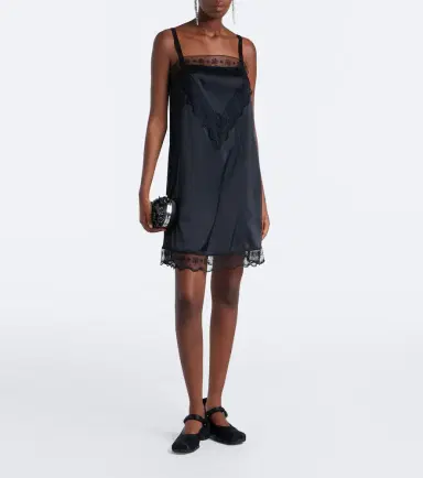 Simone Rocha Lace-trimmed minidress | Thumbnail 4