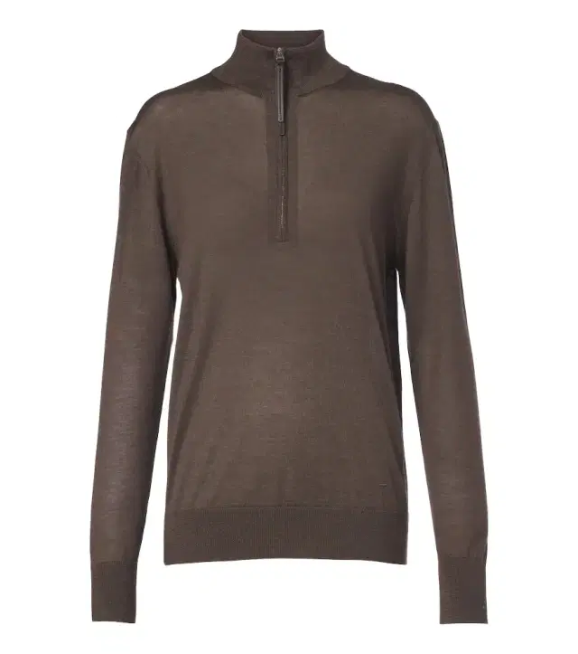 Tod's Cashmere and silk half-zip sweater