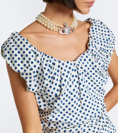 Vivienne Westwood Ginnie Amber draped polka-dot minidress | Thumbnail 5 Vivienne Westwood Ginnie Amber draped polka-dot minidress | Thumbnail 5