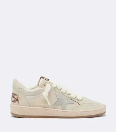 Golden Goose Ball Star suede-trimmed leather sneakers | Thumbnail 4 Golden Goose Ball Star suede-trimmed leather sneakers | Thumbnail 4