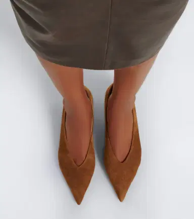 Le Monde Béryl Le Monde Béryl Babouche suede pumps | Thumbnail 5 Le Monde Béryl Le Monde Béryl Babouche suede pumps | Thumbnail 5
