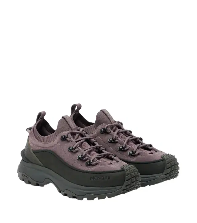 Moncler Trailgrip Lite3 suede sneakers