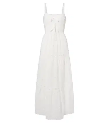 Ulla Johnson Constance broderie anglaise midi dress | Thumbnail 1 Ulla Johnson Constance broderie anglaise midi dress | Thumbnail 1