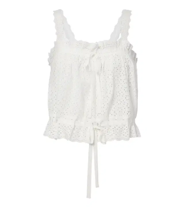 Ulla Johnson Isola broderie anglaise cotton top