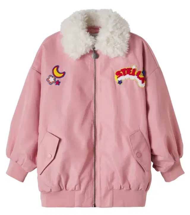 Stella McCartney Kids Patch-appliqué technical jacket