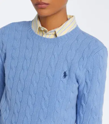 Polo Ralph Lauren Cable-knit wool and cashmere sweater | Thumbnail 3
