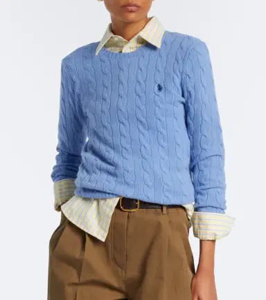 Polo Ralph Lauren Cable-knit wool and cashmere sweater | Thumbnail 5