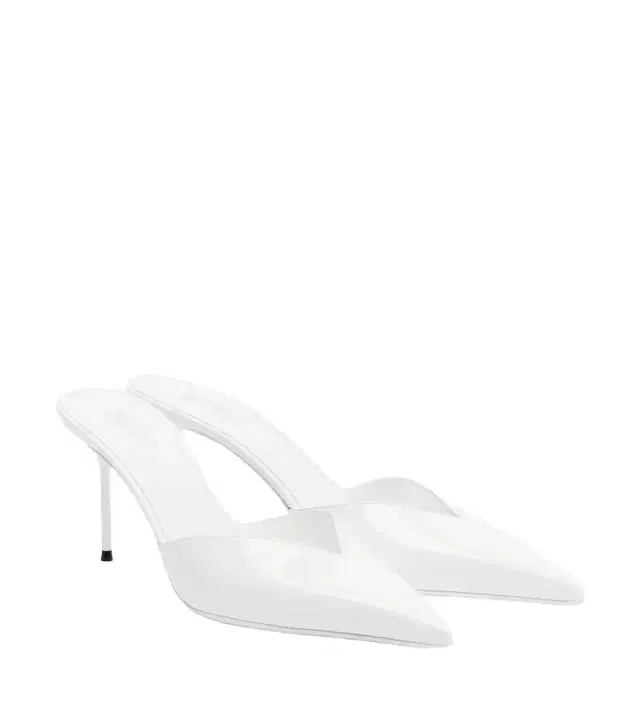 Paris Texas Lidia patent leather mules