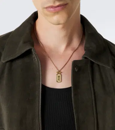 Saint Laurent Cassandre pendant necklace | Thumbnail 3