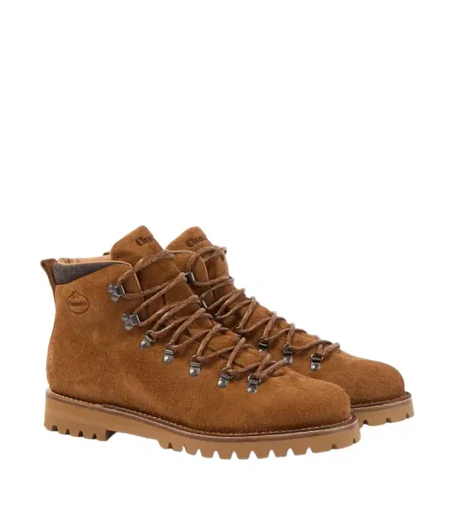 Poulton suede lace-up boots