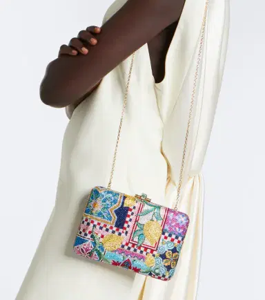Judith Leiber Couture Slim Slide Ceramica embellished clutch | Thumbnail 5