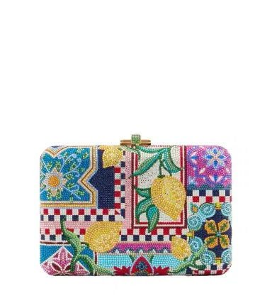Judith Leiber Couture Slim Slide Ceramica embellished clutch | Thumbnail 1