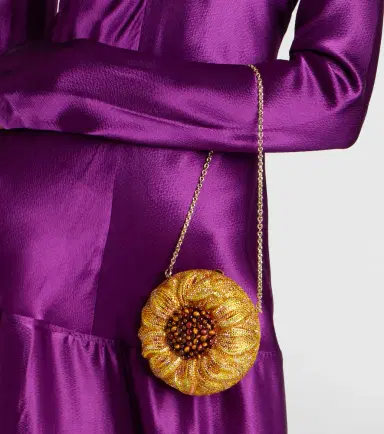 Judith Leiber Couture Sunflower Soleil embellished clutch | Thumbnail 4