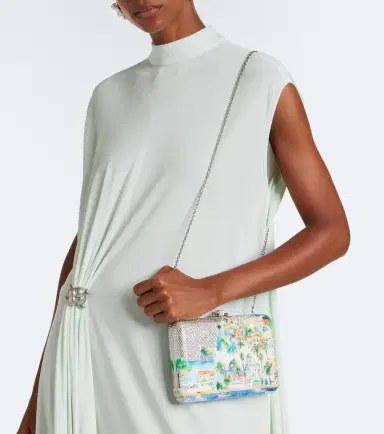 Judith Leiber Couture Slim Slide Costa embellished clutch | Thumbnail 4