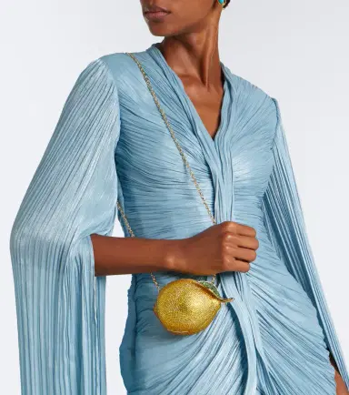 Judith Leiber Couture Citron Lemon embellished clutch | Thumbnail 4