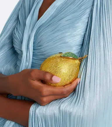 Judith Leiber Couture Citron Lemon embellished clutch | Thumbnail 7