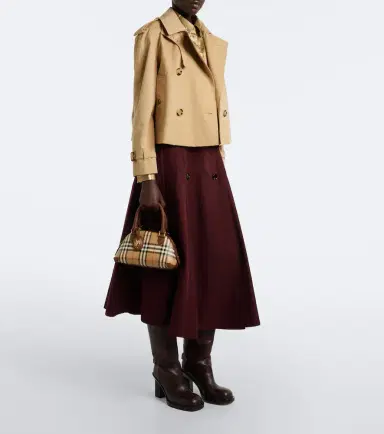 Burberry Primrose Check Mini top-handle bag | Thumbnail 4 Burberry Primrose Check Mini top-handle bag | Thumbnail 4