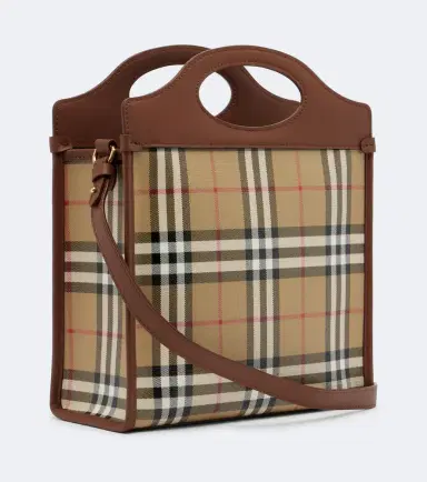 Burberry Check Medium top-handle bag | Thumbnail 3