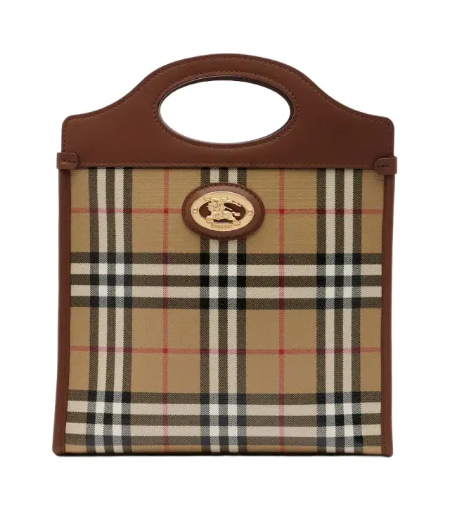 Burberry Check Medium top-handle bag