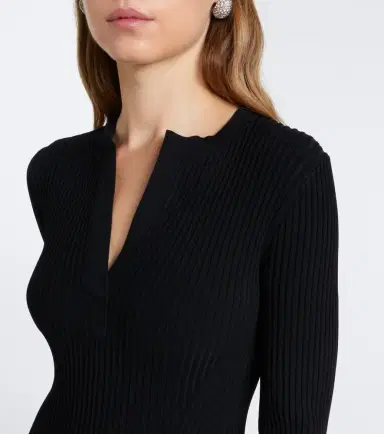 Simkhai Genna ribbed-knit midi dress | Thumbnail 4 Simkhai Genna ribbed-knit midi dress | Thumbnail 4