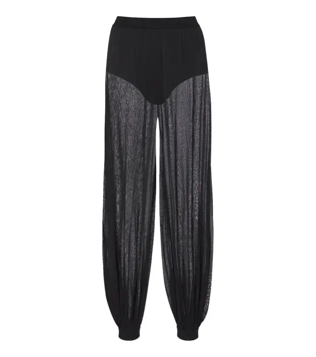 Simkhai Flora sheer knit balloon pants