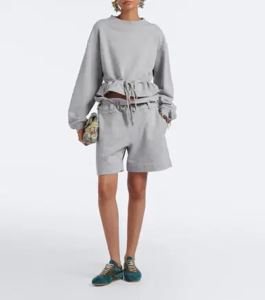 Dries Van Noten Cotton jersey sweatshirt | Thumbnail 5 Dries Van Noten Cotton jersey sweatshirt | Thumbnail 5