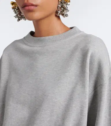 Dries Van Noten Cotton jersey sweatshirt | Thumbnail 6 Dries Van Noten Cotton jersey sweatshirt | Thumbnail 6