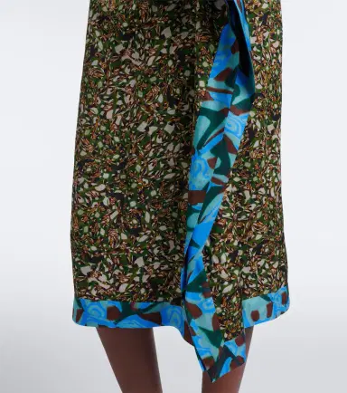 Dries Van Noten Printed halterneck midi dress | Thumbnail 6