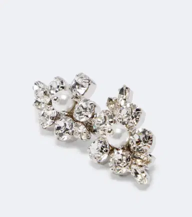 Simone Rocha Floral mini crystal-embellished barrette | Thumbnail 2