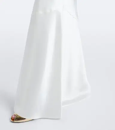 Retrofete Retrofête Anat beaded halterneck satin maxi dress | Thumbnail 2