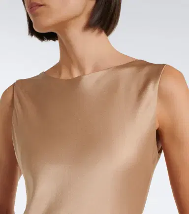 Max Mara Open-back satin maxi dress | Thumbnail 3