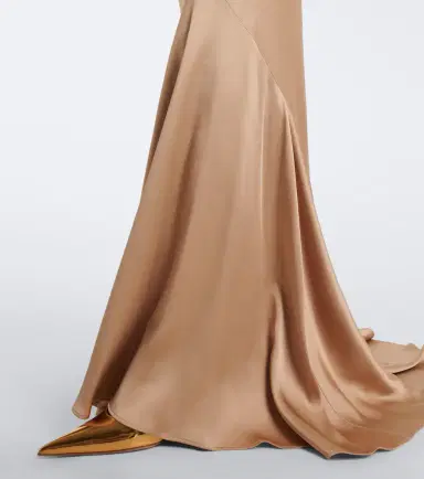 Max Mara Open-back satin maxi dress | Thumbnail 5