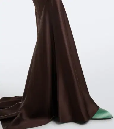 Max Mara Open-back satin maxi dress | Thumbnail 4