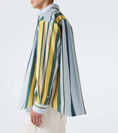Loewe Double L striped cotton twill shirt | Thumbnail 2