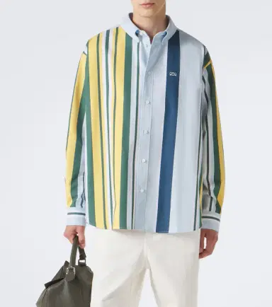 Loewe Double L striped cotton twill shirt | Thumbnail 7