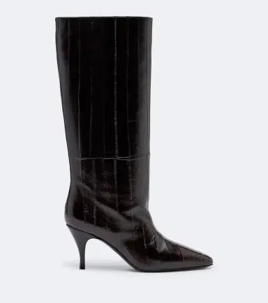 Herbert Levine Silhouette leather knee-high boots | Thumbnail 6