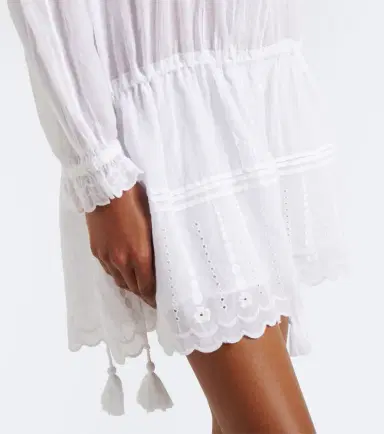 Marant Etoile Lenora embroidered cotton voile minidress | Thumbnail 5 Marant Etoile Lenora embroidered cotton voile minidress | Thumbnail 5