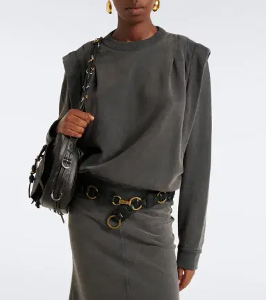Marant Étoile Soldy cotton jersey sweatshirt | Thumbnail 3 Marant Étoile Soldy cotton jersey sweatshirt | Thumbnail 3