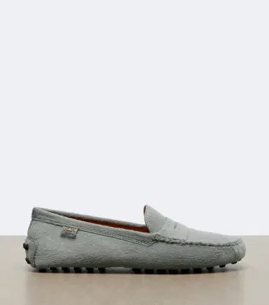 Tod's Gommino calf hair driving shoes | Thumbnail 3 Tod's Gommino calf hair driving shoes | Thumbnail 3