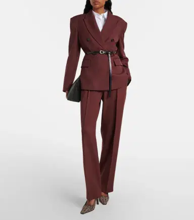 Brunello Cucinelli Monili virgin wool straight pants | Thumbnail 5 Brunello Cucinelli Monili virgin wool straight pants | Thumbnail 5