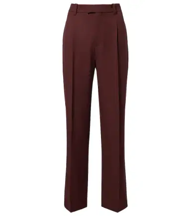 Brunello Cucinelli Monili virgin wool straight pants | Thumbnail 1 Brunello Cucinelli Monili virgin wool straight pants | Thumbnail 1
