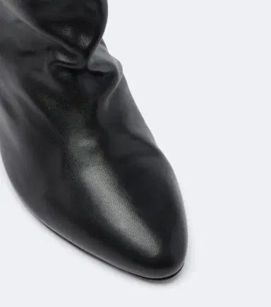 Isabel Marant Elita draped leather knee-high boots | Thumbnail 3 Isabel Marant Elita draped leather knee-high boots | Thumbnail 3