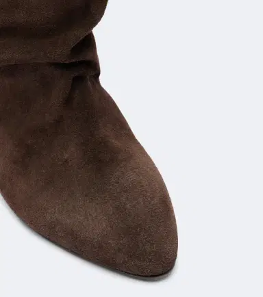 Isabel Marant Elita draped suede knee-high boots | Thumbnail 2 Isabel Marant Elita draped suede knee-high boots | Thumbnail 2