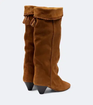 Isabel Marant Elita suede knee-high boots | Thumbnail 3