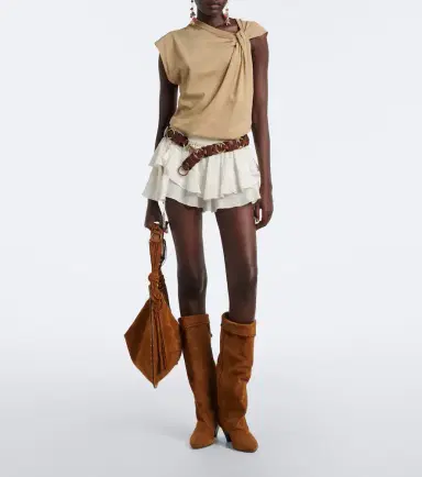 Isabel Marant Elita suede knee-high boots | Thumbnail 5