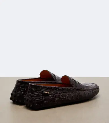 Tod's Gommino croc-effect leather driving shoes | Thumbnail 2 Tod's Gommino croc-effect leather driving shoes | Thumbnail 2