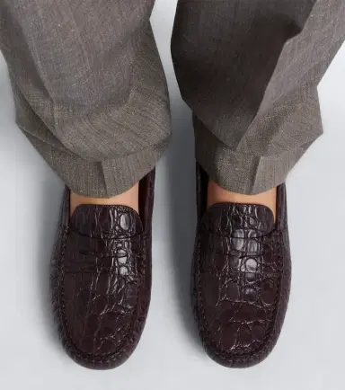 Tod's Gommino croc-effect leather driving shoes | Thumbnail 5 Tod's Gommino croc-effect leather driving shoes | Thumbnail 5