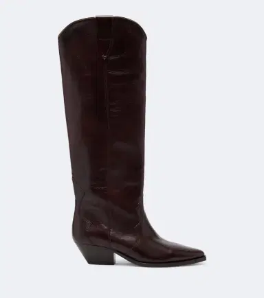 Isabel Marant Denvee leather cowboy boots | Thumbnail 2 Isabel Marant Denvee leather cowboy boots | Thumbnail 2