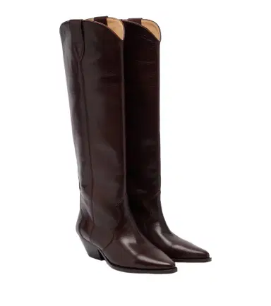 Isabel Marant Denvee leather cowboy boots | Thumbnail 1 Isabel Marant Denvee leather cowboy boots | Thumbnail 1