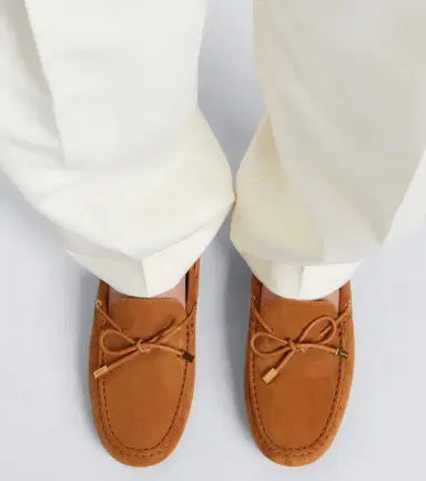 Tod's Gommino suede boat shoes | Thumbnail 4 Tod's Gommino suede boat shoes | Thumbnail 4